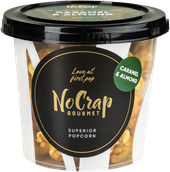No Crap med Mandel Gourmet Popcorn 65 g 
